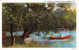 Boating, Hershey Park - Pennsylvania PA  