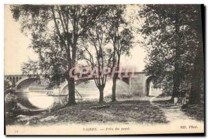 Postcard Old Vaires Pres Du Pont