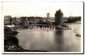 Postcard Old Sainr Sea Servan Solidor Tower and general view