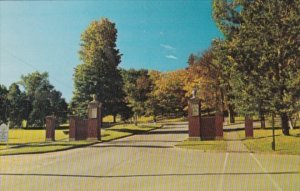 Canada MacLaren Memorial Gates Entrance To University Of New Brunswick Freder...