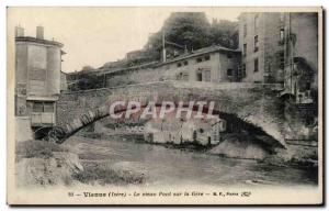 Vienna - Old Bridges over the Gere - Old Postcard