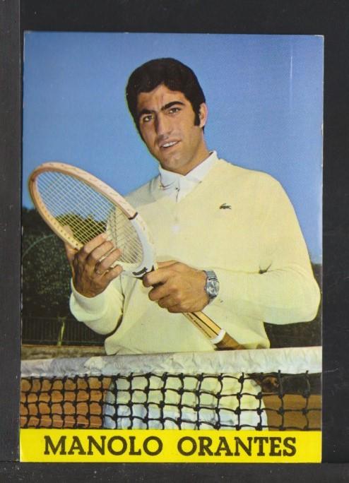 Manolo Orantes,Tennis Player Postcard 