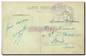 Troyes Old Postcard grid of & # 39hopital