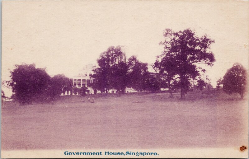 Government House Singapore Unused Postcard E72