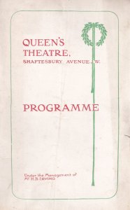 Princess Clementina King Of Poland London Old Theatre Programme