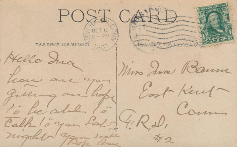 RPPC Upper Cascade - 70 Feet - Kent Falls CT, Connecticut - pm 1906