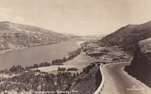 Oregon Columbia River Highway Rowena Point Real Photo