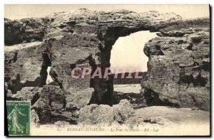 Old Postcard Royan Saint Palais Le Pont du Diable