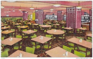 Interior Of One Of The Two Cafeterias YMCA Hotel, Chicago, Illinois, 1940-1960s