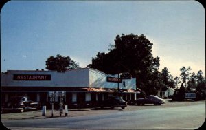 Santee South Carolina SC Marion Restaurant and Tourist Court Vintage Postcard