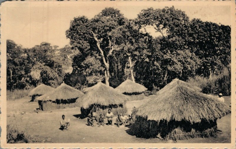 Africa Huts in Usambara Tanzania 05.85 