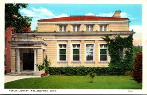 Connecticut Wallingford Public Library Curteich