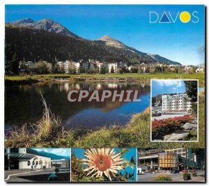 Modern Postcard Davos Graubunden