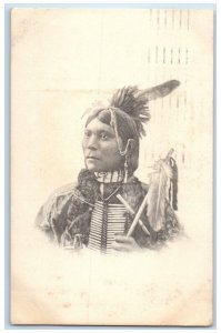 1913 Native Indian Woman Oakland California CA Posted Antique Postcard