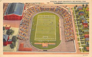 Stadium-Drake University Des Moines, Iowa, USA Football Stadium 1947 