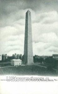 Bunker Hill Monument - Boston, Massachusetts MA  