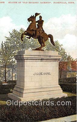  Nashville, TN, USA Statue of Old Hickory Jackson
