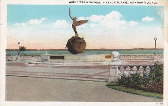 Florida Jacksonville World War Memorial In Memorial Park