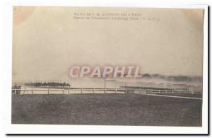 Visit SML Alfonso XIII in Paris Old Postcard review Vincennes The final charge