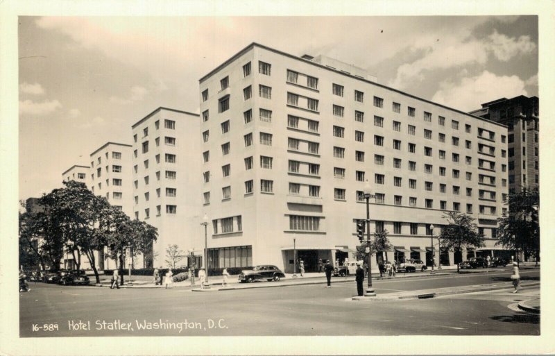 USA - Hotel Statler Washington D.C. RPPC 04.26