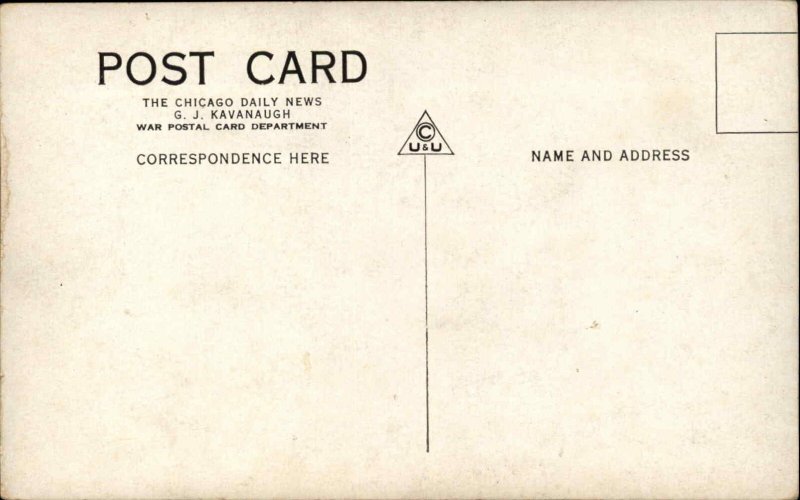 WORLD WAR I Salvation Army Making Donuts at Front Line c1915 Postcard