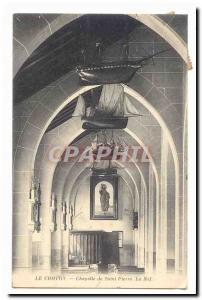 Crotoy Postcard Old Chapel of Saint Pierre La Nave