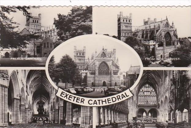 England Exeter Cathedral Multi View Photo