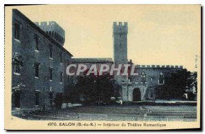 Old Postcard Salon B of R inside the Theater Romantic