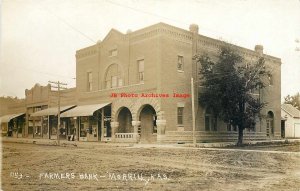 KS, Morrill, Kansas, RPPC, Farmers Bank Building, Exterior View, Photo No 1153