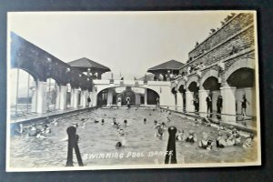 Mint Vintage Banff Swimming Pool George Noble Real Photo Postcard