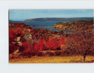 Postcard Bear River The Switzerland Of Nova Scotia Bear River Canada