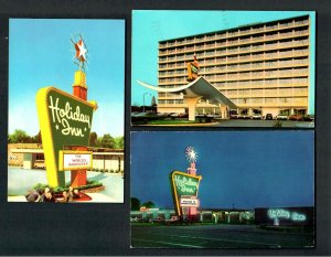 #554 (3) Pcs. Auto's Holiday Inn Lynchburg, Alexandria, Fredricksburg Virginia