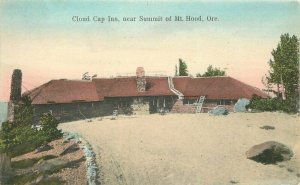 Cloud Cap Inn Summit Mt Hood Oregon hand colored C-1905 Postcard 20-11207