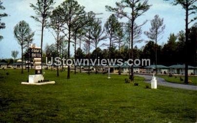 TV Lounge & Office, Cobb's Motel - Rocky Mount, North Carolina NC  