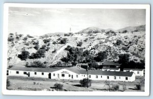 Nogales Arizona AZ Postcard RPPC Photo Bird's Eye View Of Bible School c1940's