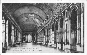 BR9536 Versailles galerie des Glaces Salle de la Signature de la paix e   france