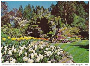 Canada The Butchart Gardens The Sunken Garden British Columbia