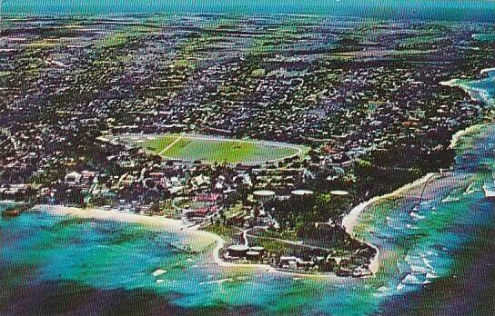 Barbados Seawell Airport Air View