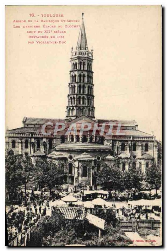 Postcard From Old Abisde Toulouse St Sernin Basilica Walk