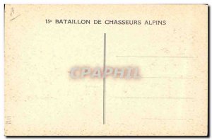 Old Postcard Militaria Alpine Hunters