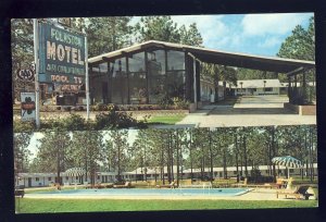 Folkston, Georgia/GA Postcard, Folkston Motel US Routes 1-23-301