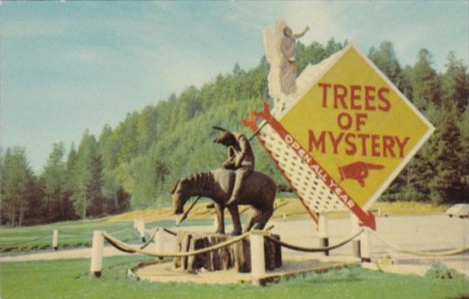 California Redwood Highway Entrance To The Trees Of Mystery