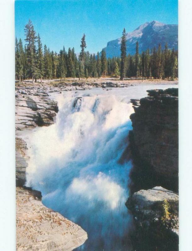 Unused Pre-1980 WATERFALL Athabasca Falls - Near Lake Louise Alberta AB E4242