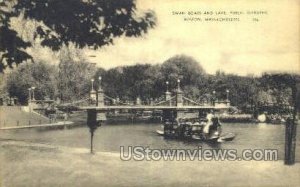 Swan Boats & Lake - Boston, Massachusetts MA