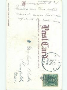 Divided-Back CHRISTMAS SCENE Great Postcard W9141