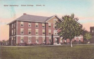 Illinois Olivet Girls Dormitory Olivet College Albertype