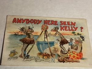 ANYBODY HERE SEEN KELLY African Boiler Carmichael Artist sign Grade 2 Series 668