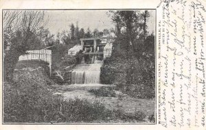 Morrisville Pennsylvania Waste Weir Penna Canal Vintage Postcard AA84320