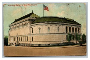 Vintage 1914 Postcard Corcoran Gallery of Art 17th St NW Washington DC
