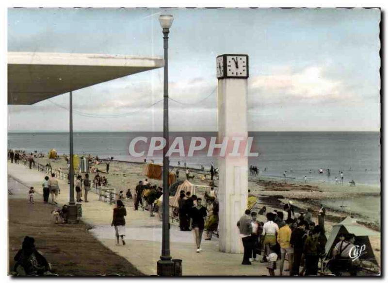 Luc sur Mer - The Beach and the Promenade - Old Postcard